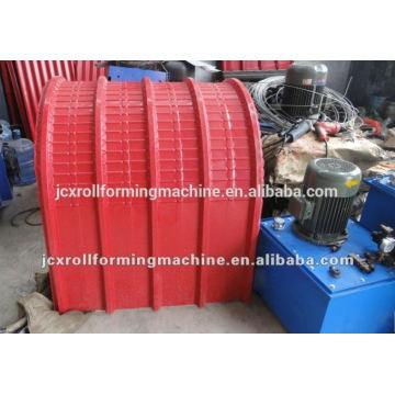 Tooth shape corrugated sheet bending machine